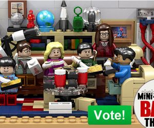 Personagens de The Big Bang Theory viram Lego. Confira!
