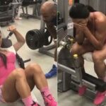 Gracyanne Barbosa chora durante treino pesado de musculação