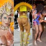 Sangue, suor e tapa-sexo: Confira momentos inusitados no Carnaval