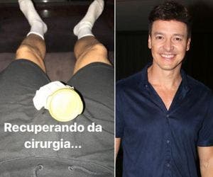 Rodrigo Faro passa por vasectomia e posta foto nas redes