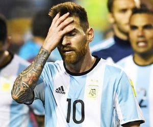 Empate com Peru ameaça vaga da Argentina na Copa do Mundo 2018
