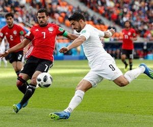 Em partida sem Salah, Uruguai sofre para bater Egito por 1 a 0