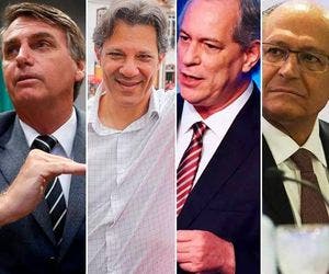 Bolsonaro tem 27%, Haddad, 21%; Ciro, 12%; Alckmin, 8%