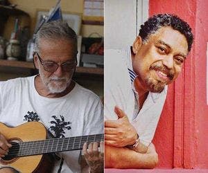 Tuzé de Abreu e Jorge Portugal estreiam o projeto de sarau