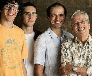 Caetano Veloso e filhos se apresentam na Concha em novembro