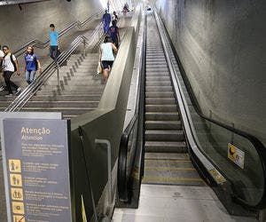 Escadas rolantes da Estação Lapa serão desativadas neste domingo