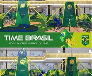 Shopping da Bahia recebe cenário oficial do Time Brasil