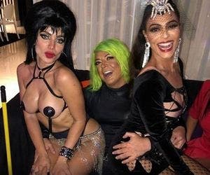 Confira look das celebridades no Halloween da Anitta