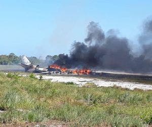 Aeronave cai durante pouso em pista de resort em Barra Grande
