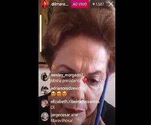 Dilma Rousseff faz live sem querer no Instagram e diverte a web