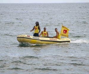 Fiscalização pretende inibir presença de surfistas e banhistas