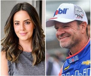 Apresentadora assume namoro com Rubens Barrichello