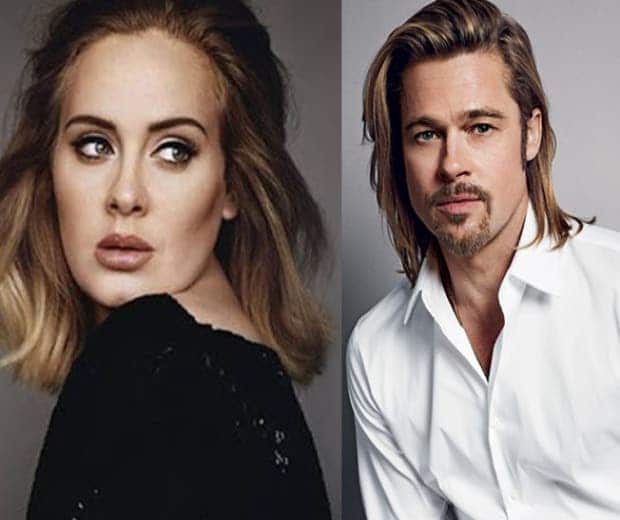 Brad Pitt e Adele vivem affair, diz revista