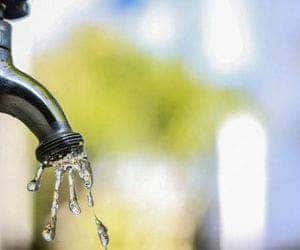 Fornecimento de água será interrompido em 4 localidades