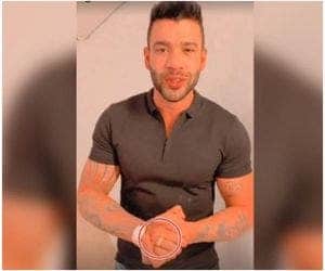 Gusttavo Lima explica uso de 'aliança' em vídeo no Instagram