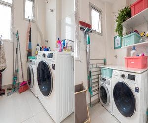 Como deixar o espaço da lavanderia mais prático e organizado