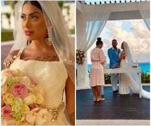 MC Mirella e Dynho Alves se casam no México