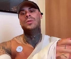 Leo Stronda passa por cirurgia após botijão de gás explodir