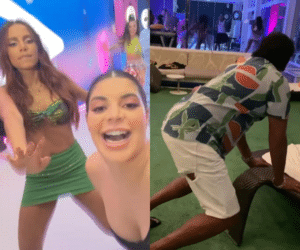 Anitta e Gkay dançam clássicos do axé e web diz: 'Gingado baiano'