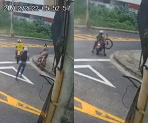 Ciclistas são assaltadas e bicicleta é levada na garupa da moto