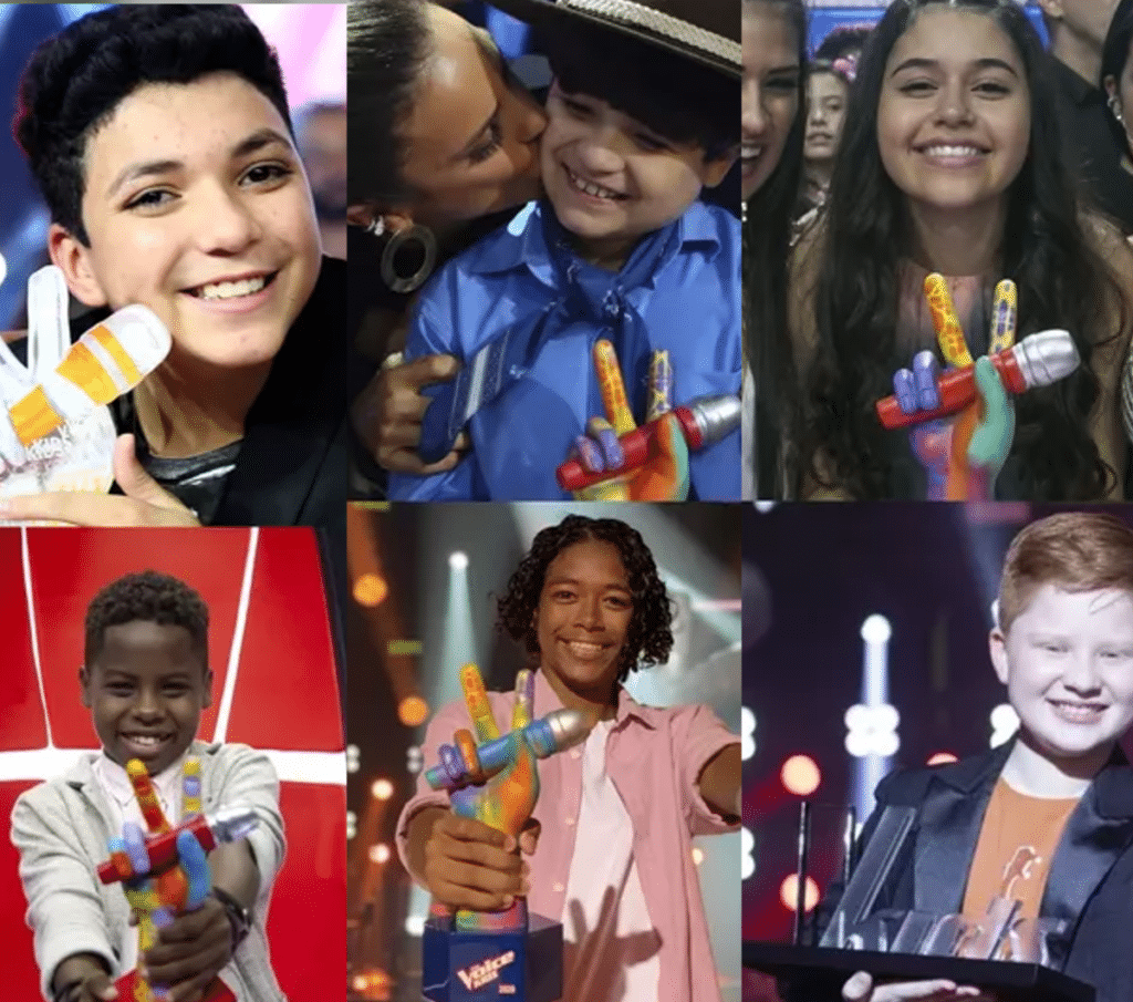 ‘The Voice Kids’: Relembre todos os vencedores do reality show musical; veja
