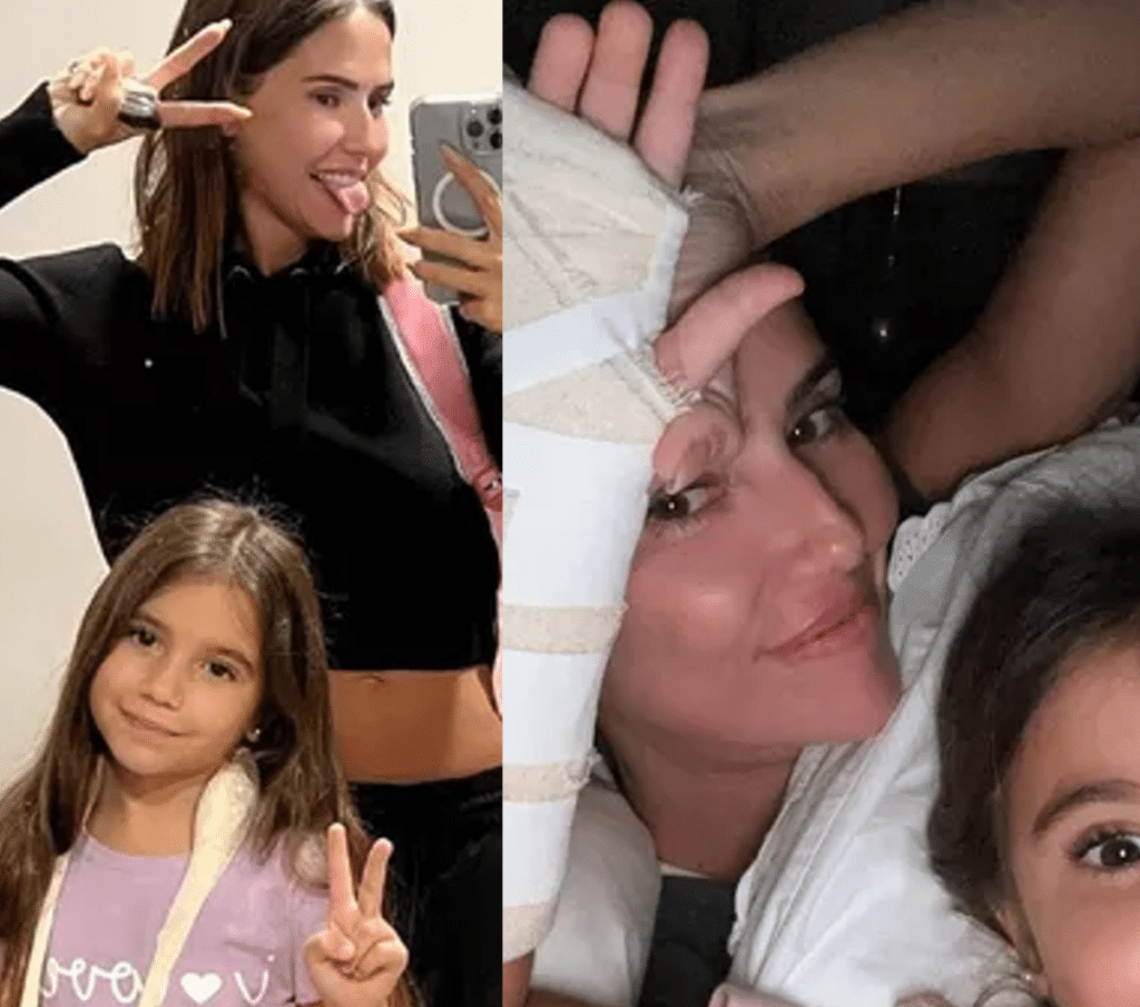 Filha de Deborah Secco se acidente e quebra o braço após queda: ‘Nem chorou’