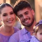 Virgínia e Zé Felipe anunciam sexo e nome do segundo bebê em festão com show de Léo Santana; confira