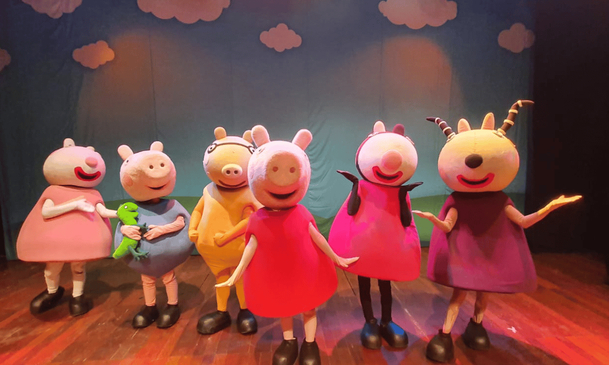 Espetáculo “Peppa Pig e o Livro Encantado