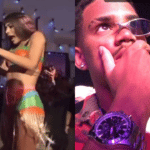 Anitta se desespera ao quebrar óculos de fã durante show: ‘Que vergonha’