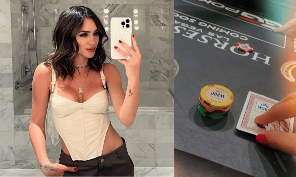 Bruna Biancardi, namorada de Neymar, ganha R$20 mil em jogo de pôquer: ‘Nem lembrava as regras’