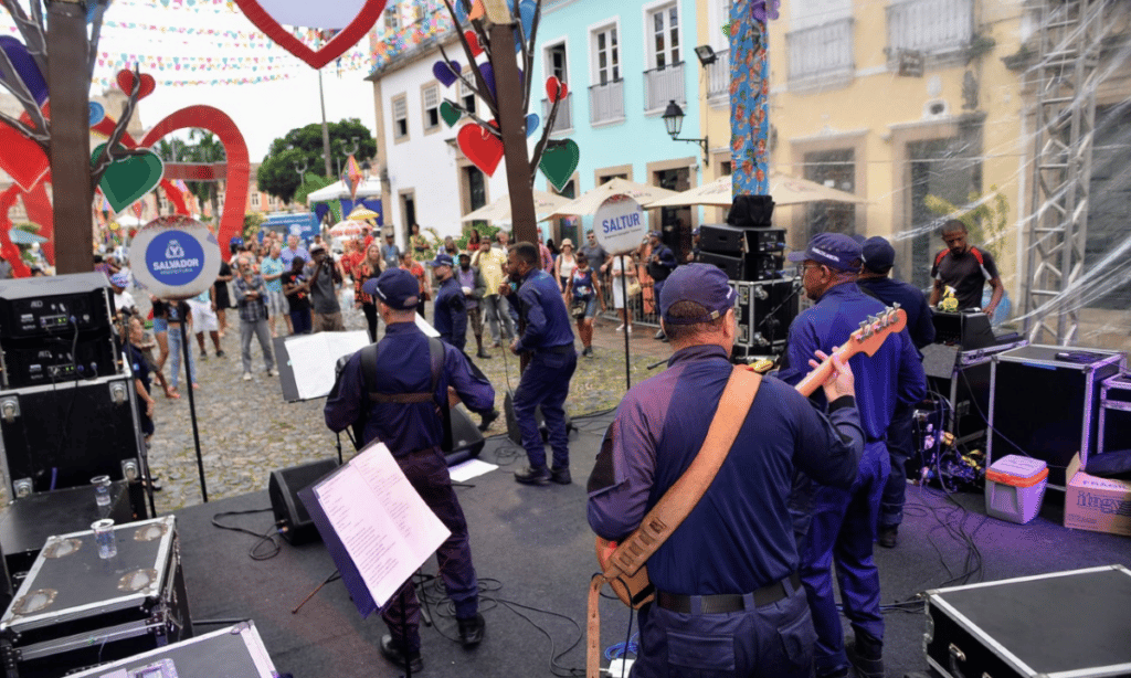 Banda de forró da Guarda Civil Municipal celebra um ano com apresentações presenciais
