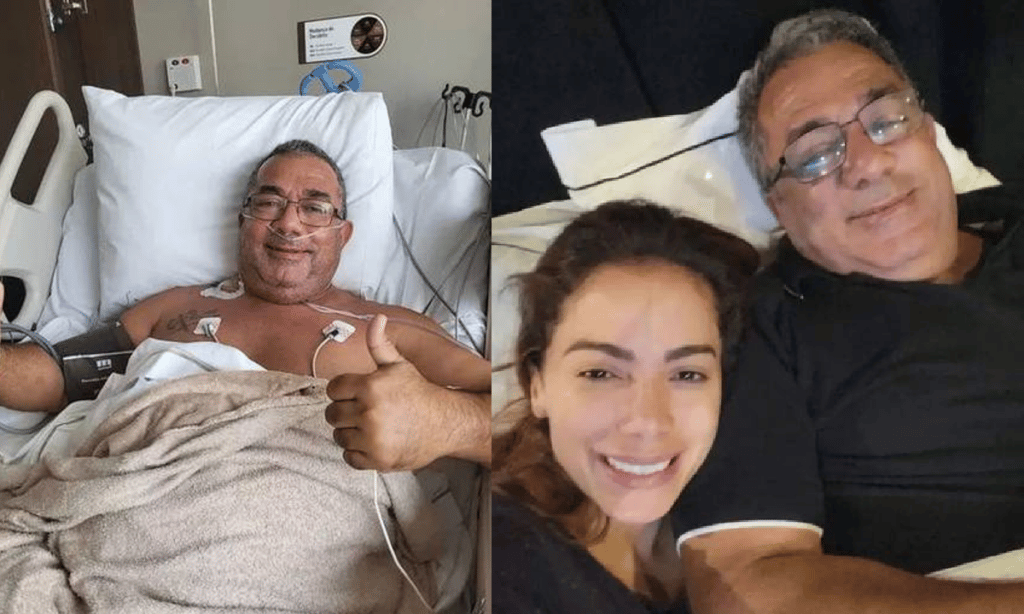 Após vencer câncer, Pai de Anitta testa positivo para Covid-19: ‘De volta ao hospital’