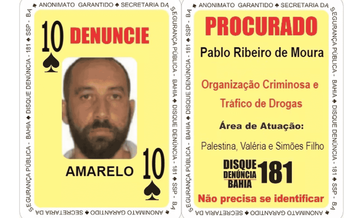 Integrante do 'Baralho do Crime' investigado por tráfico de drogas na Bahia é preso em São Paulo