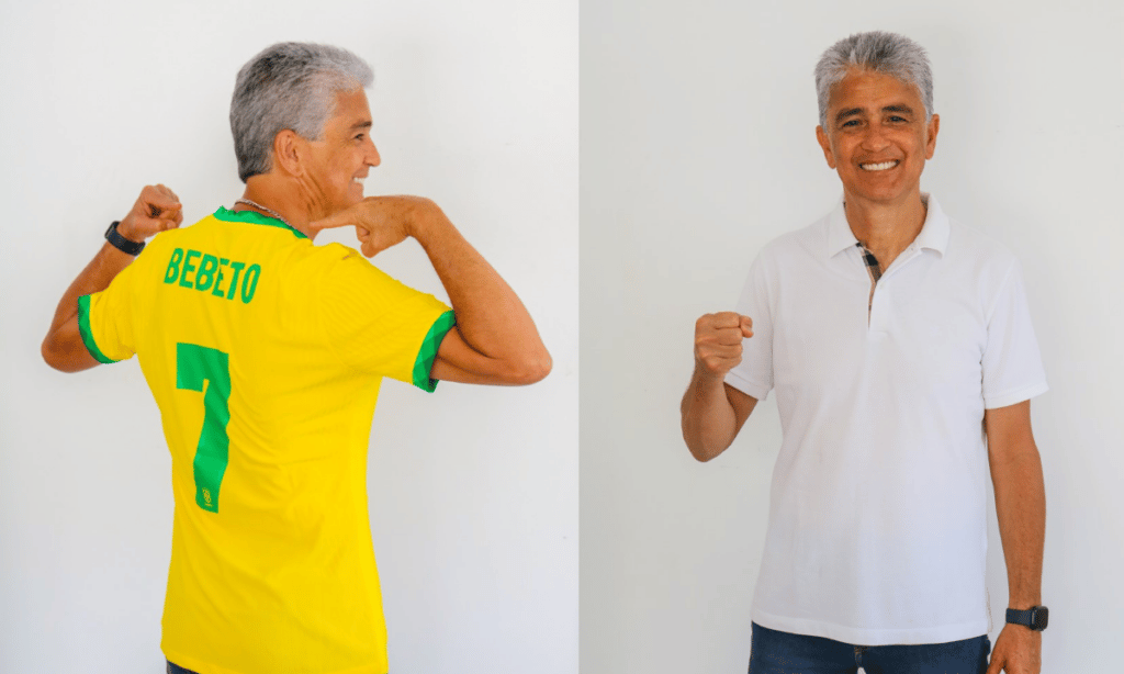 Ex-jogador da Seleção Brasileira Bebeto desembarca em Salvador na próxima segunda-feira (1ª)