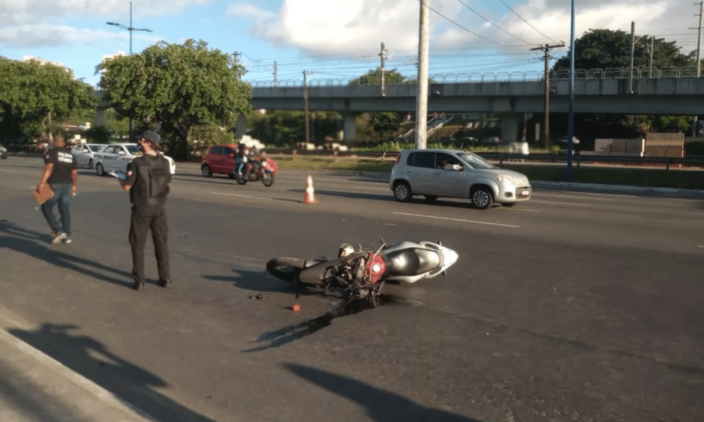 Mais de 800 motociclistas foram vítimas do trânsito em Salvador no 1º semestre de 2022