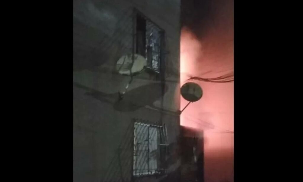Incêndio atinge quadro de distribuição de energia no Jardim das Margaridas, em Salvador