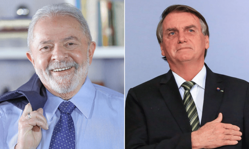 Ipec: Lula mantém 44% de intenções de voto e Bolsonaro cai para 31%