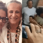 Casamento de Maria Bethânia com mãe de João Vicente surpreende a web após clique com beijo viralizar