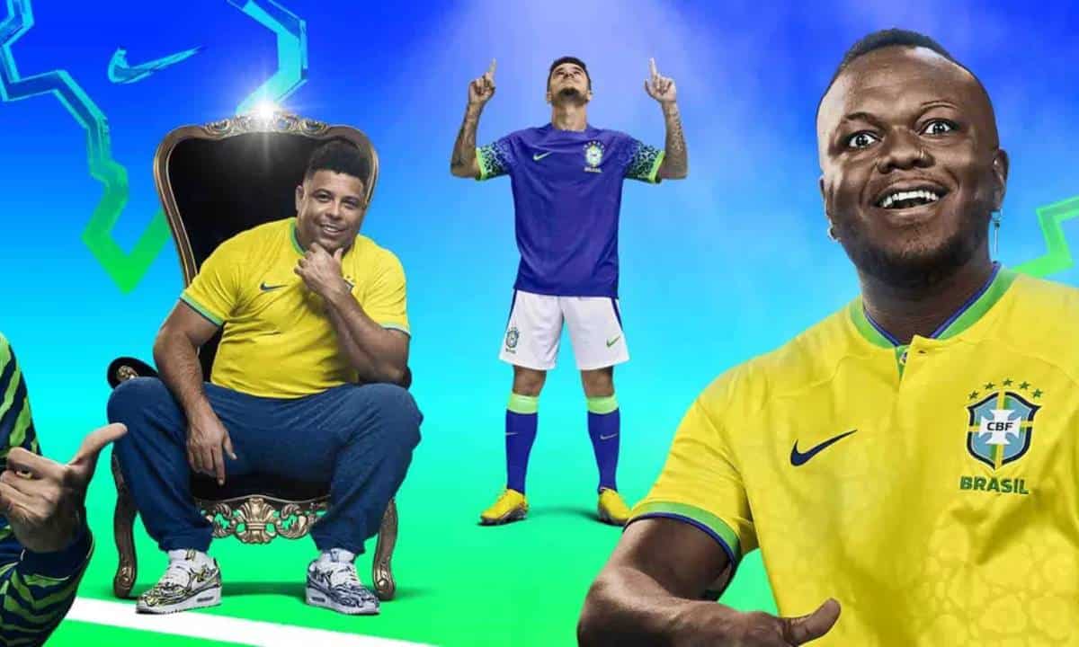 Camisa oficial do Brasil na Copa não pode ser personalizada com nomes de Lula e Bolsonaro