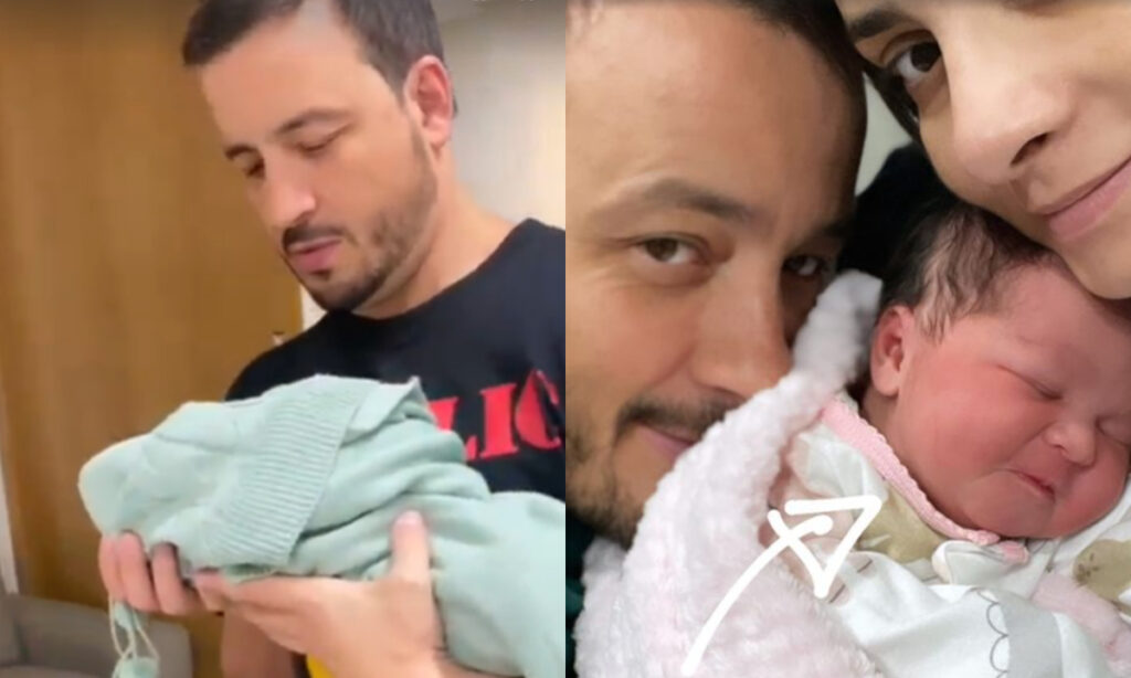 Rafael Cortez anuncia nascimento da primeira filha: ‘Presente que o amor mandou’