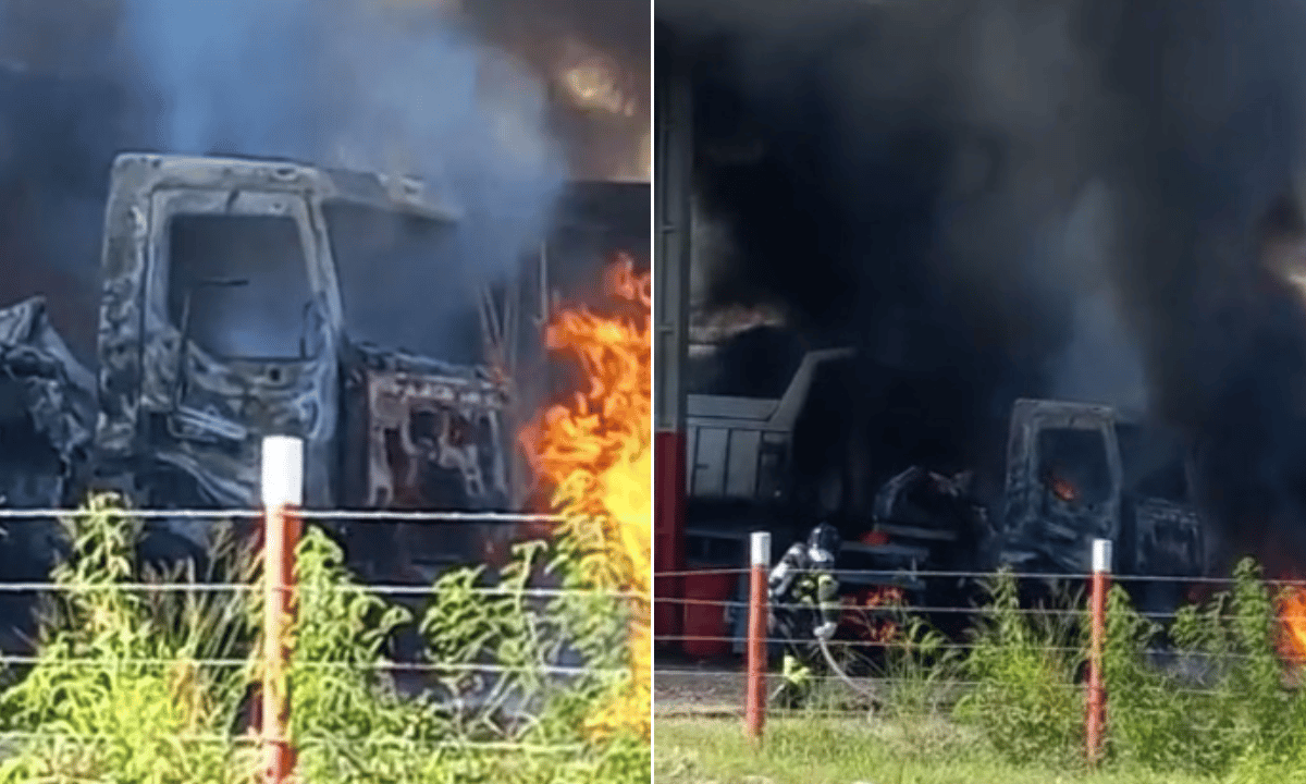 Trabalhador morre após se queimar tentando apagar incêndio em caçamba de empresa na Bahia