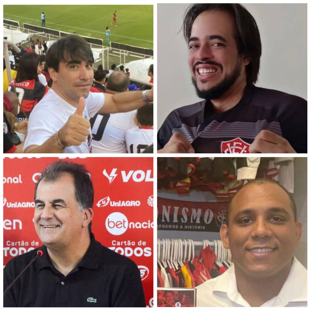 Conheça os quatro candidatos à presidência do Esporte Clube Vitória