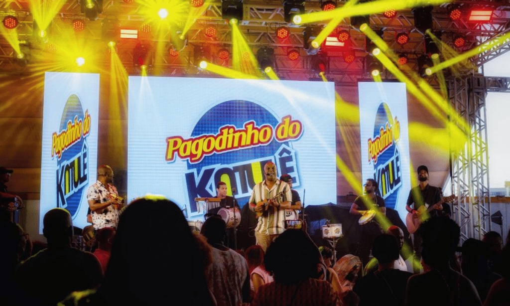 Katulê grava novo audiovisual durante show no mês de outubro em Salvador