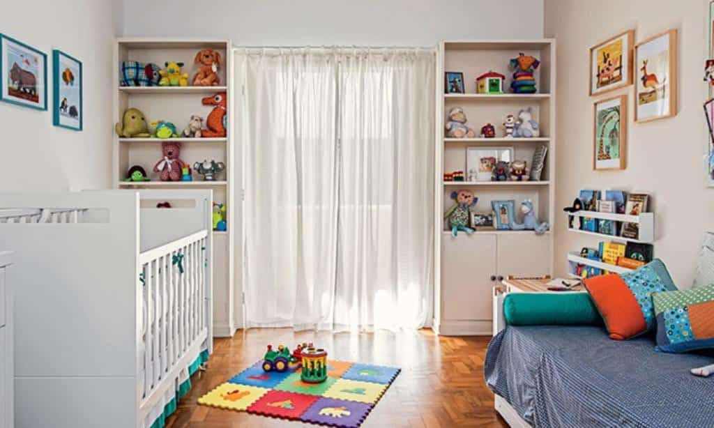 Três passos para organizar o quarto das crianças