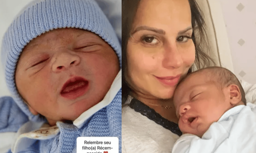 Viviane Araújo posta clique com filho recém-nascido e encanta a web