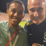 Influenciador baiano que ganhou concurso da CBF para ir à Copa do Mundo no Catar conhece Tite
