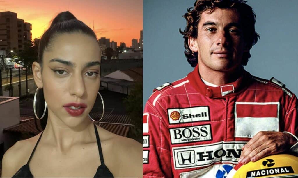 Marina Sena nega ser filha de Ayrton Senna após teoria viralizar: ‘Tem gente acreditando’