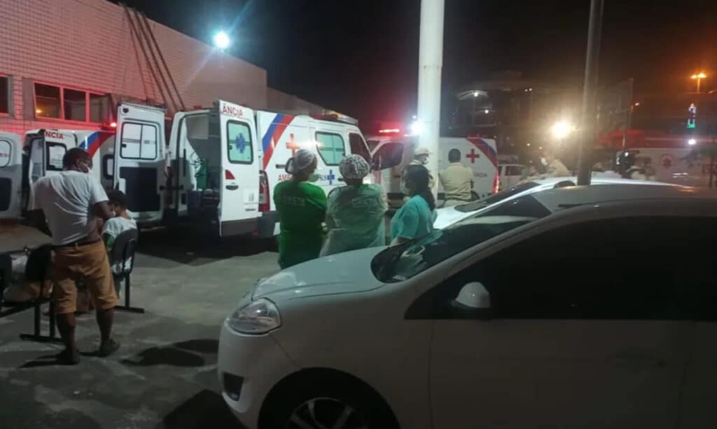 UTI do Hospital Menandro de Faria pega fogo na Região Metropolitana de Salvador