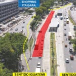 Trecho da Avenida ACM é interditado para obras do BRT; confira mudanças