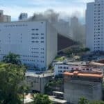 Incêndio atinge Teatro Castro Alves, em Salvador